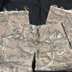 REVICE Woodland Patterned Shorts